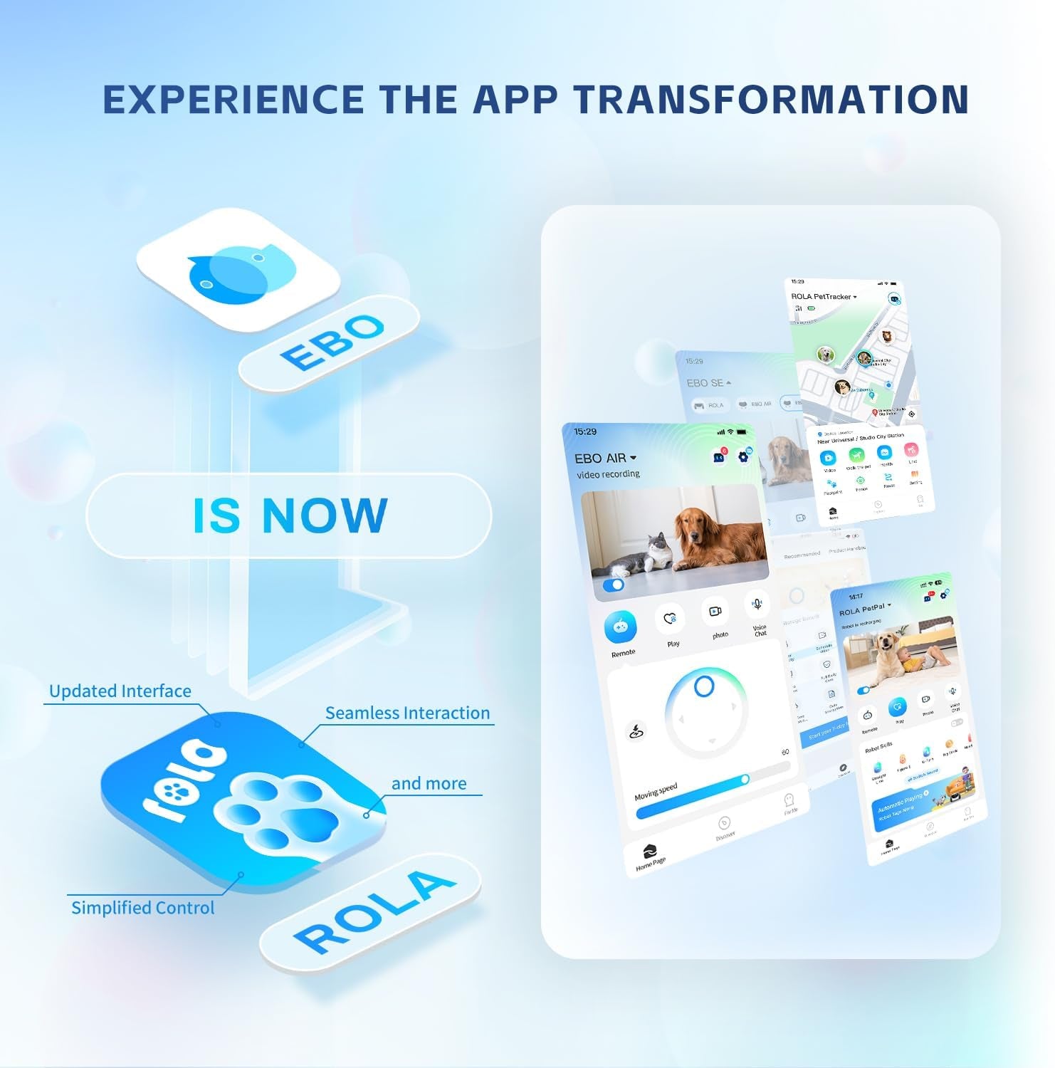 Pet Camera Robot Indoor